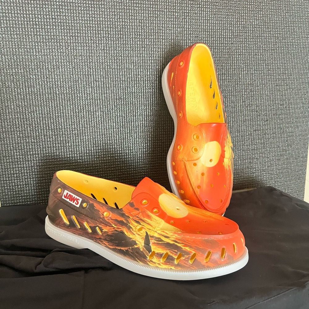 Sperry Water Shoes in Fiery Orange